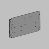PN185-11 - Mounting plate for contactor and overload relays