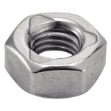 Reference 62617 - Prevalling torque type Hexagon nut all-metal DIN 980 V - Stainless steel A2