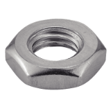 Reference 64603 - Low Hexagon nut DIN 439 - Stainless steel A4