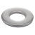 Reference 64502 - Machined plain washer normal type - NFE 25514 - Stainless steel AAL