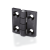 GN237.1 A - Hinges plastic, Type A 2x2 bores for countersunk screws, black