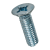 BN 388 - Phillips flat countersunk head machine screws form H (DIN 965 A; ~ISO 7046-1), 4.8, zinc plated blue