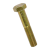 BN 1526 - Hex head bolts partially threaded (ISO 4014; ~DIN 931), cl. 5.6, zinc plated yellow