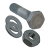 BN 97 Dummy - Sets of heavy hexagon structural bolts HV with hex head screw, nut and washers
