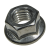 BN 14476 - Hex flange nuts (DIN 6923; EN 1661), stainless steel A2