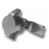 7-085 - Wing Handle for Padlock,screw-in type stainless steel