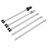 7-106 - Round Rods with custom length stainless steel