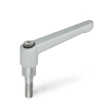 GN 911 - ELESA-Adjustable Hand Levers for Connector Clamps / Linear Actuator Connectors