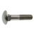 Reference 62213 - Mushroom head square neck screw - DIN 603 - Stainless steel A2