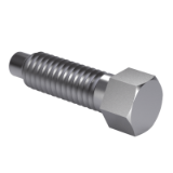 DIN 561 - Hexagon head set screws with small hexagon and dog point, form ZA