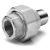I.2MF - 3000 lbs Forged fittings NPT Unions and accessories MALE / FEMALE UNIONS Stainless steel 304L or 316L