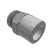 ED01AA_BA - Economical Quick-insert Connectors - Hexagon Straight/Straight Connectors - Type A (Male thread)