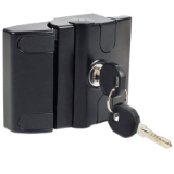 PRFSRA - Lock for aluminium profile - quick fitting, self locking door lock - simplified representation