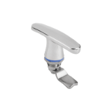 K1452 - Quarter-turn lock in Hygienic DESIGN with T-grip