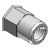 HC 4404KS 1.4404 SK - Blind-rivet nut, hexagon shank, type HC