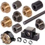 Trapezoidal Spindles and Zylindrical or Flange Nuts