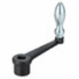 HNSB-D - Straight Cranked Handle with Revolving Grip