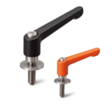LDMS-LW - Clamp Lever with Flat Washer