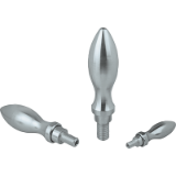 06308 - Machine handles revolving steel, DIN 98 Form E