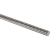 22425 - Gear racks round, stainless steel toothing milled, straight teeth, engagement angle 20°