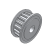 TPL_S8M,TPKL_S8M,TPBL_S8M,TPNL_S8M - Keyless  Timing Pulleys - S8M Type