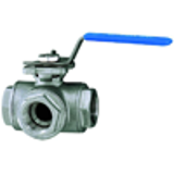 Stainless steel ball valves, 3-way