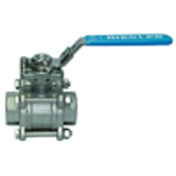 Stainless steel ball valves, 3-piece