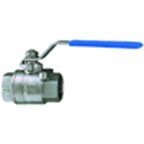 Stainless steel ball valves, 2-piece