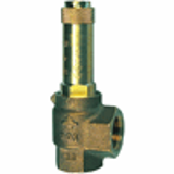 Angle-type safety valves for saturated steam