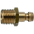 Push-in plugs DN 6, without shut-off valve, male threaded