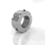 PNST - Locknuts, axial tightening, axial slant set screws
