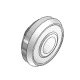 Rollers - Ball bearing rollers for COMPACT RAIL linear guide rail