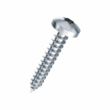 12 - Pan-head chipboard screws T Steel zinc plated blue