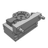 MSQA/MSQB - Rotary Table with External Shock Absorber