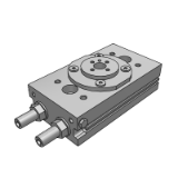 MSQ - New (Light Weight/Compact) Rotary Table: Rack & Pinion Type/Size: 10, 20, 30, 50