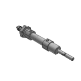 55-C85W/CD85W - ATEX Compliant ISO Cylinder [ISO/6432] Standard: Double Acting, Double Rod
