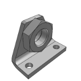 C85L_C - Foot (1 pc. with 1 mounting nut)