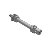 C85K_S/CD85K_S - ISO Standards Air Cylinder:Non-rotating Type Single Acting, Spring Return/Extended