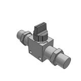 VHKR2 - Finger Valve Flame Resistant Type/1(P)/2(A): Male Thread