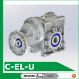 CBU - Helical worm gearboxes C-B-U with CAM