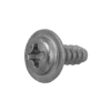 2100010W - Steel(+) Pan head with flange Tapping Screw(2, B-0)