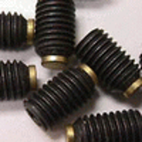SC10 - Brass Tip Set Screws - Socket Head Type - Stainless Steel and Heat Treated Alloy Steel