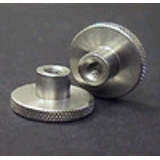 PD1 - Knurled Thumb Nuts - #4-40 1/4-20 Thread - 303 Stainless Steel