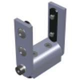 25-4030, 25-4030-Black - Right Angle Living Hinges - 25 Series - Right Angle Universal Living Hinge w/ Straight Arms