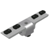40-4431, 40-4431-Black - Right Angle Living Hinges - 40 Series - 0 deg Right Angle Living Hinge w/ L Arms