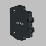 CAL19X - Auxiliary contact block, side mounted