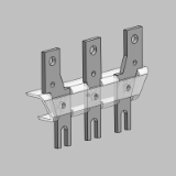 LW140 - Terminal enlargement pieces, 3-pole AF116-AF140
