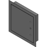 FW-5015FIRE RATED Recessed for drywall walls