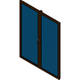 Okno dwukwaterowe rozwieralno-uchylne Passive-line Plus