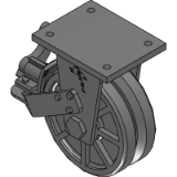 Steel Fabricated Casters